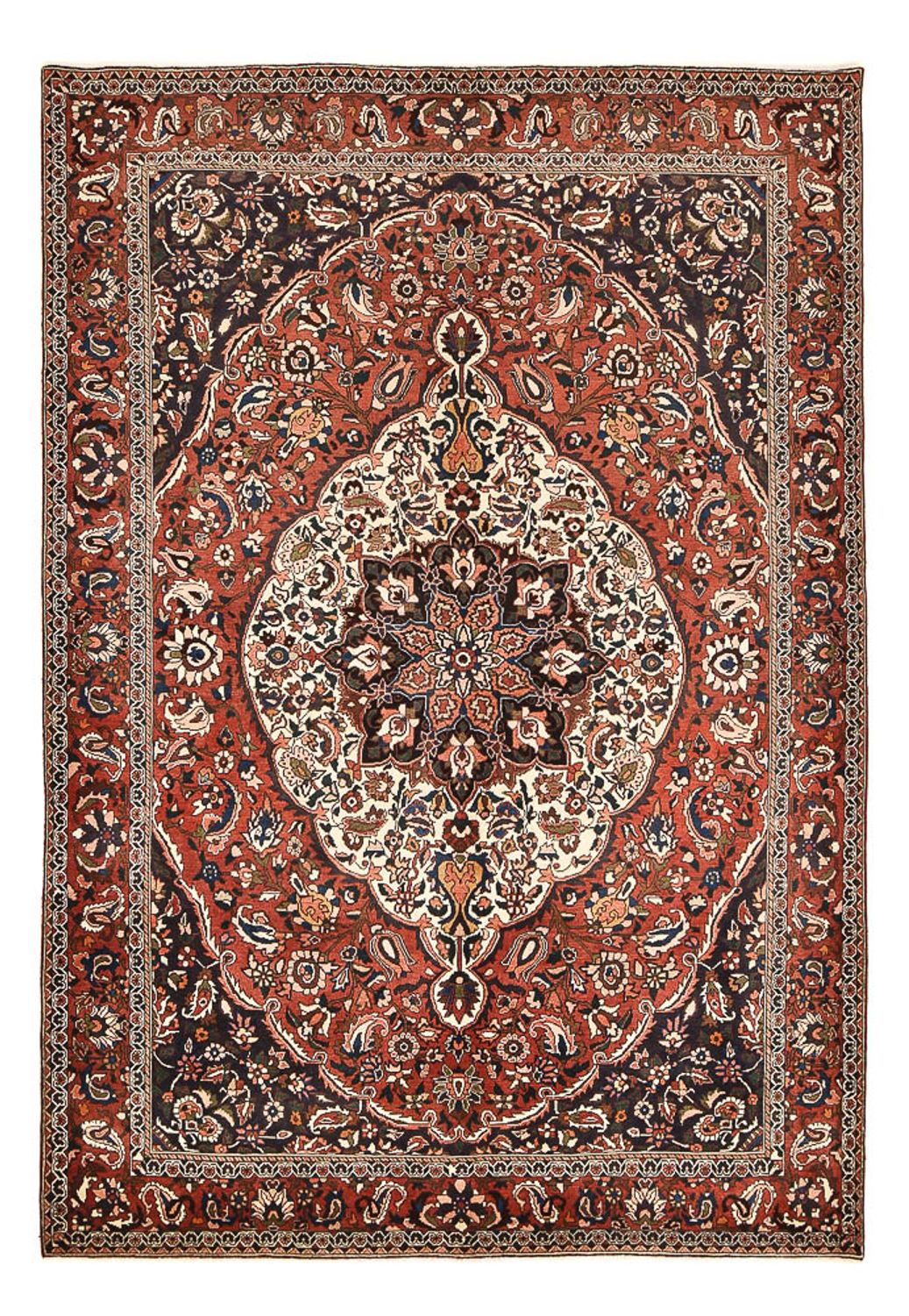 Perser Rug - Nomadic - 313 x 215 cm - bordeaux red