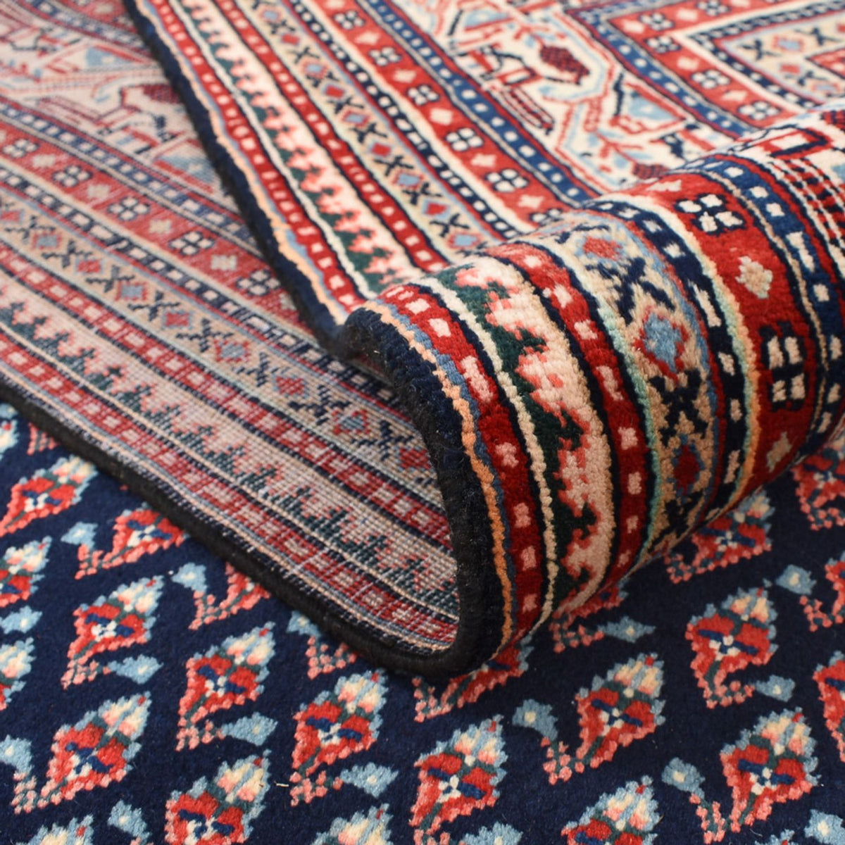 Perser Rug - Mir - 320 x 247 cm - dark red