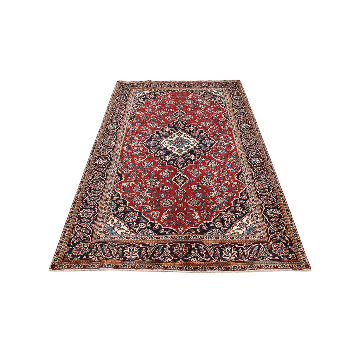 Perser Rug - Keshan - 266 x 147 cm - red
