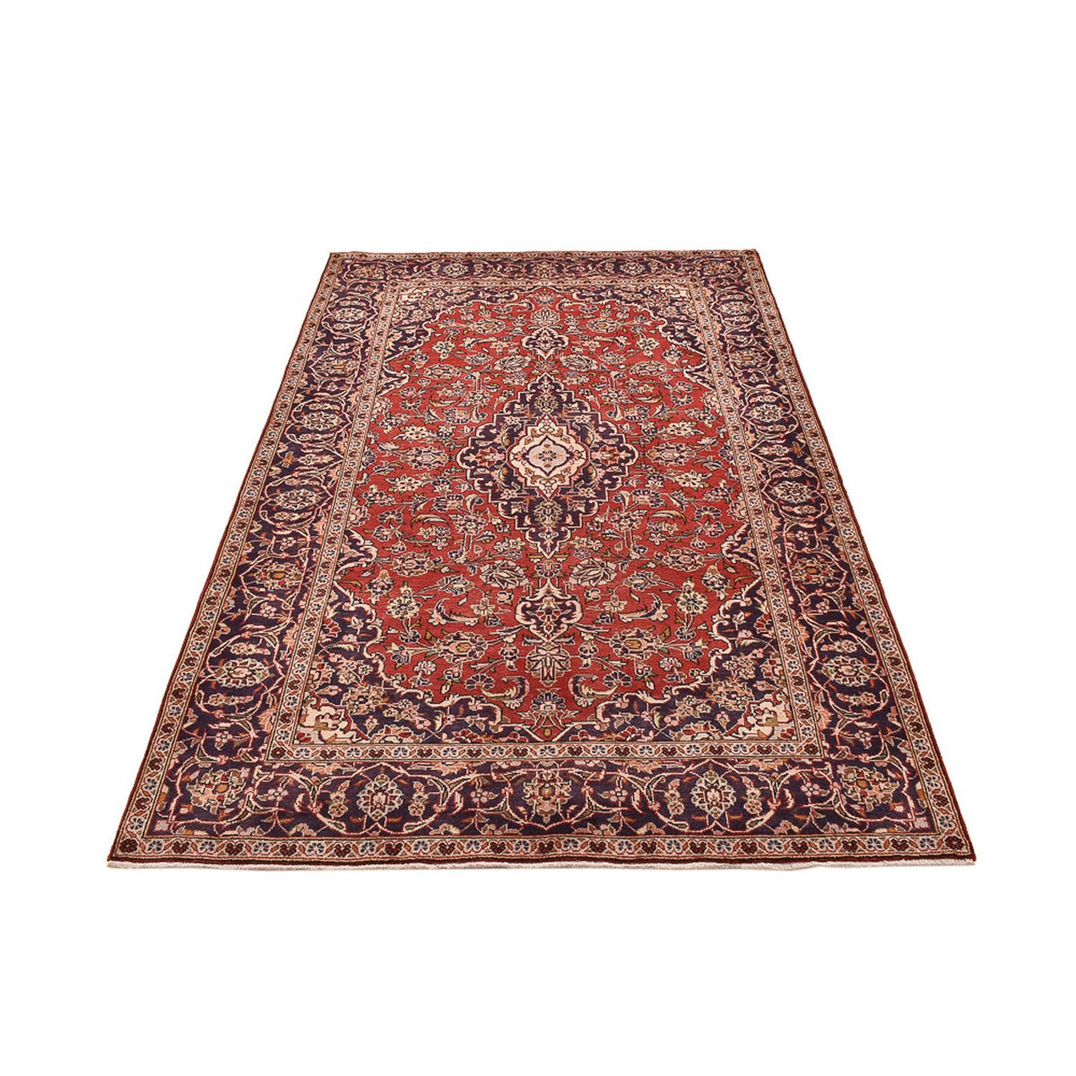 Perser Rug - Keshan - 250 x 148 cm - red