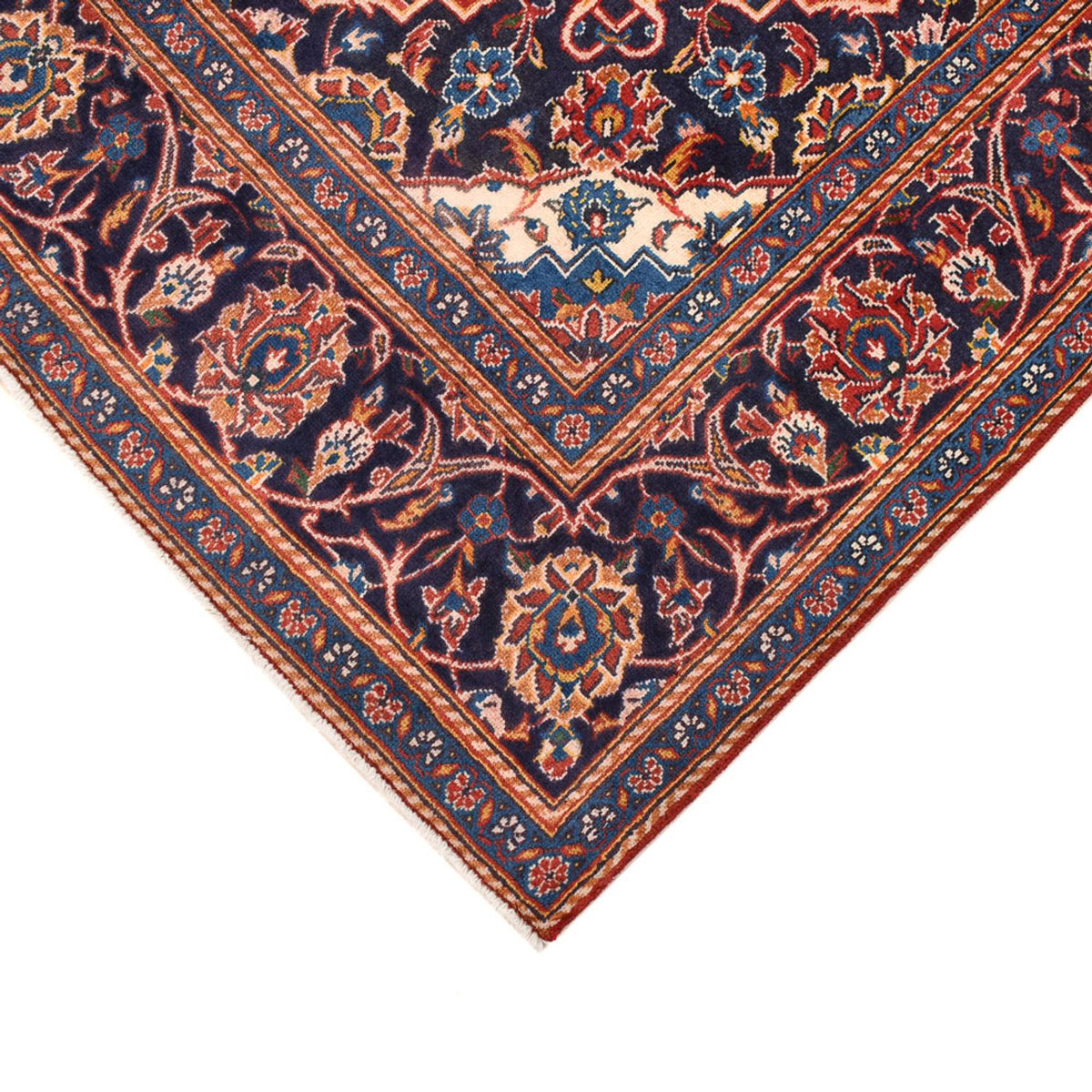 Perser Rug - Keshan - 227 x 140 cm - red