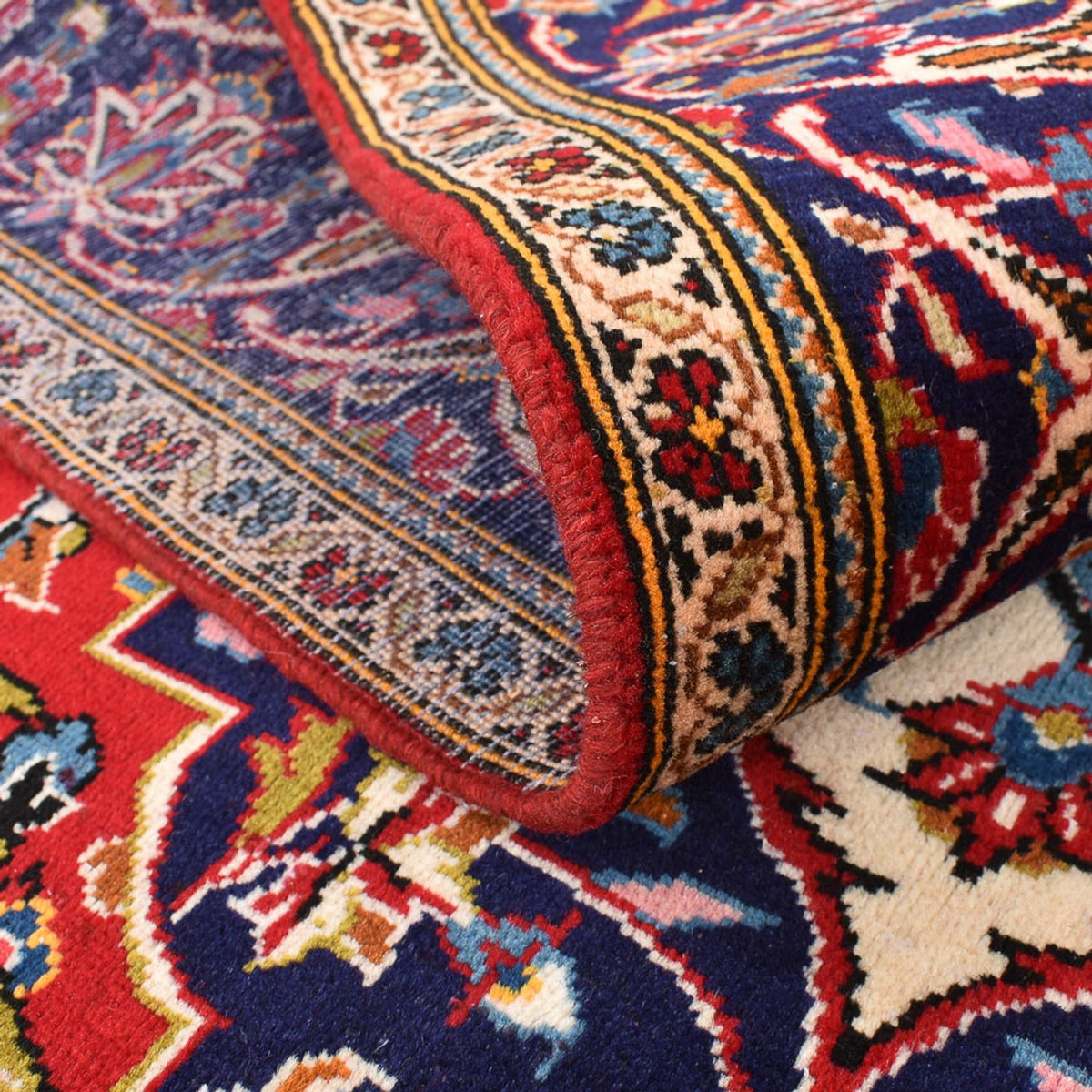 Perser Rug - Keshan - 265 x 150 cm - red