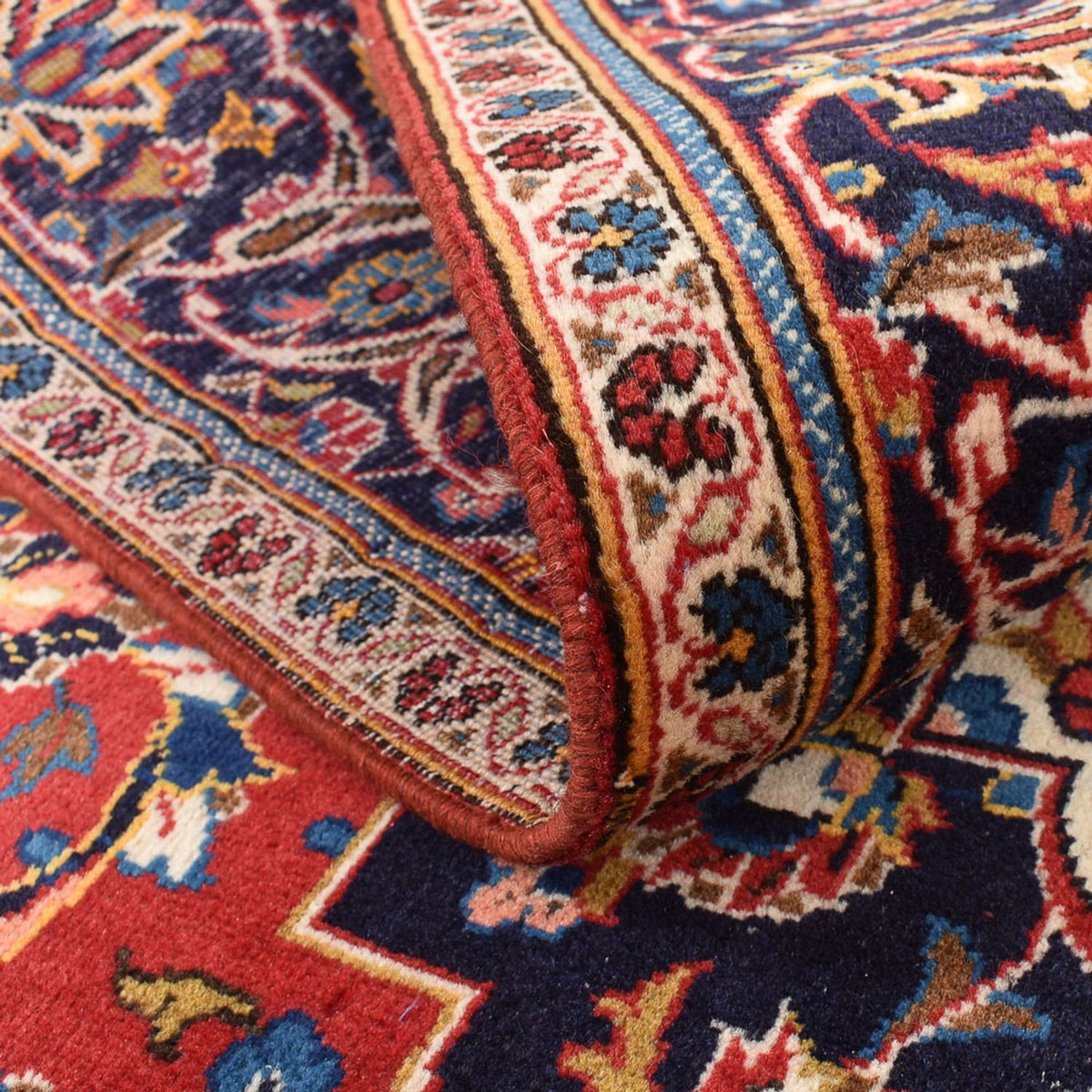 Perser Rug - Keshan - 260 x 146 cm - red