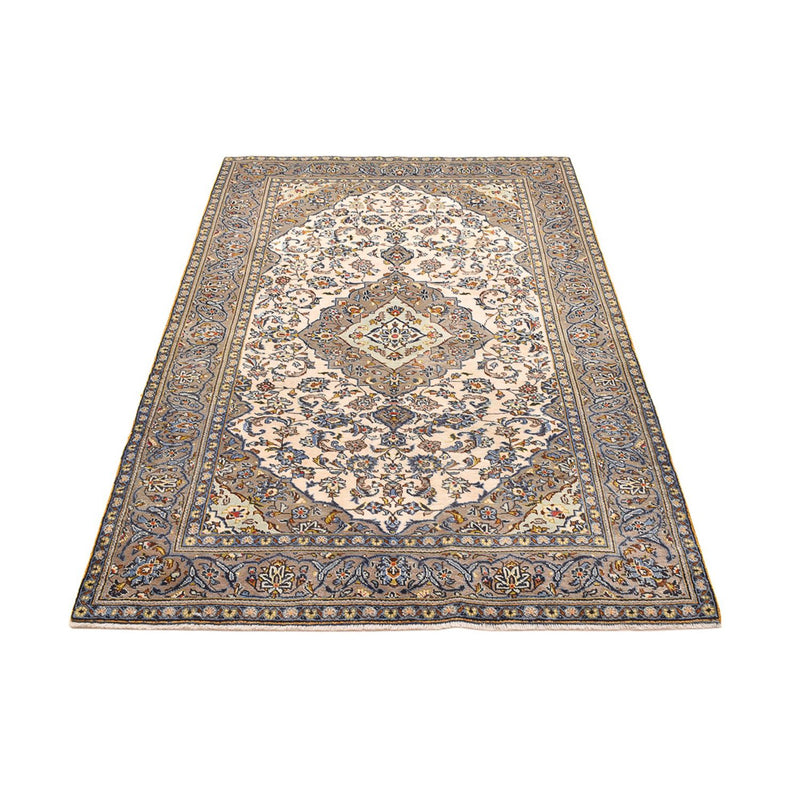 Perser Rug - Keshan - 230 x 145 cm - light beige
