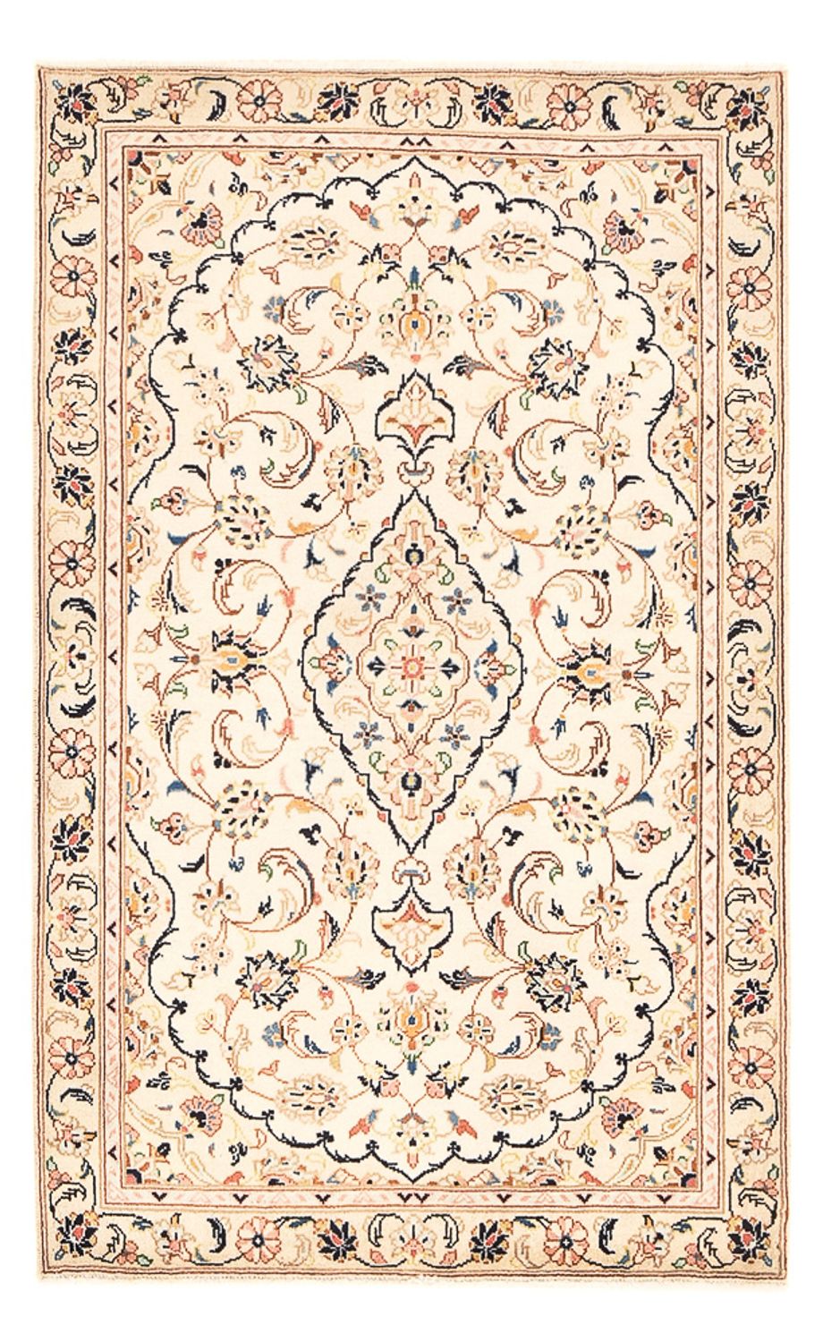 Perser Rug - Keshan - 145 x 92 cm - beige