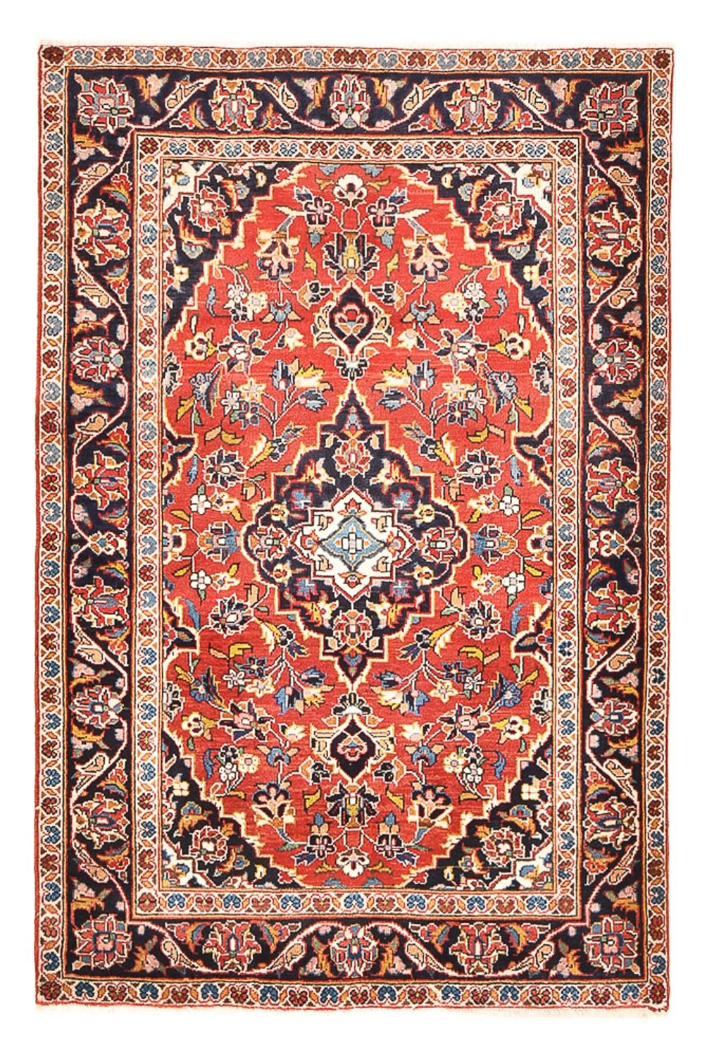 Perser Rug - Keshan - 147 x 97 cm - red