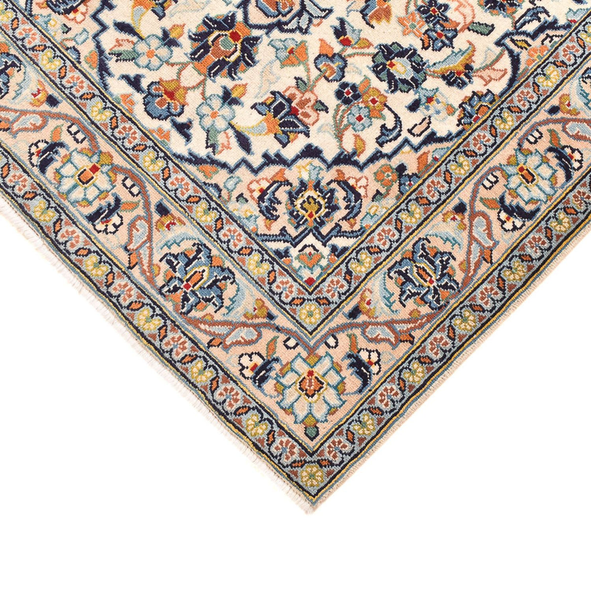 Perser Rug - Keshan - 147 x 95 cm - light beige