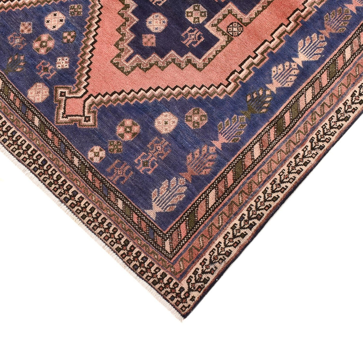 Perser Rug - Nomadic - 241 x 161 cm - rose