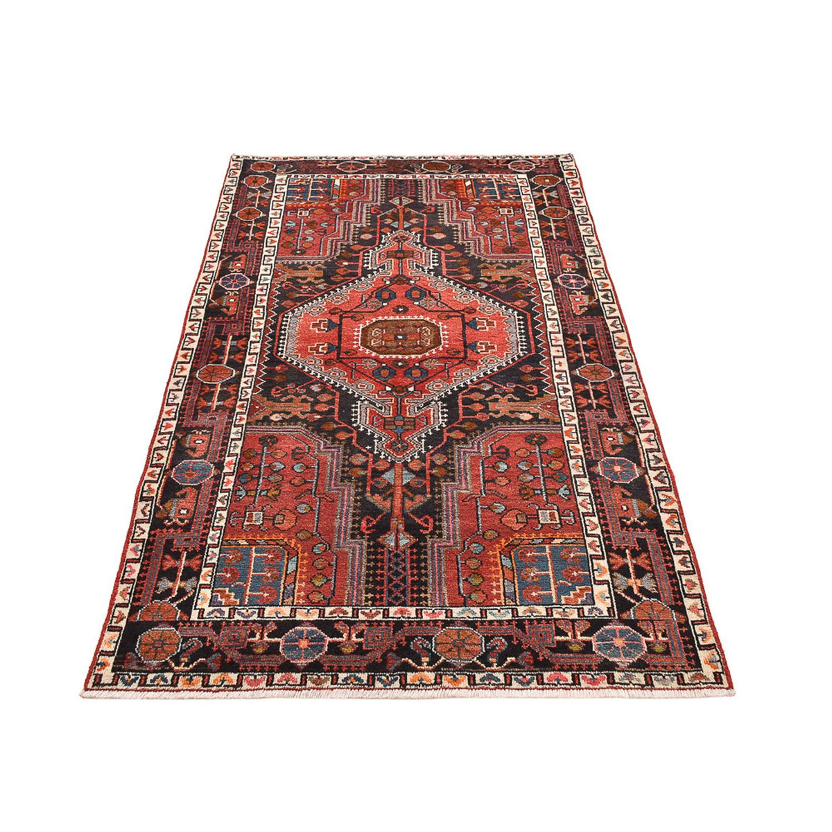 Perser Rug - Nomadic - 213 x 119 cm - red