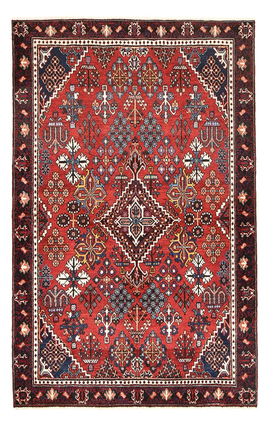 Perser Rug - Nomadic - 210 x 130 cm - red