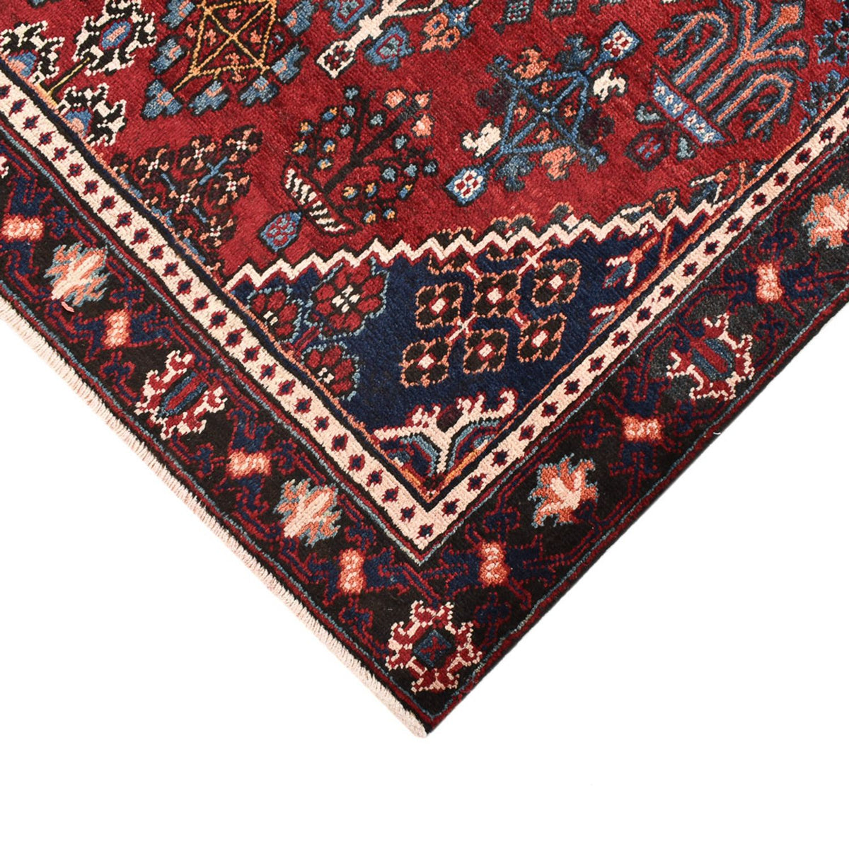 Perser Rug - Nomadic - 210 x 130 cm - red