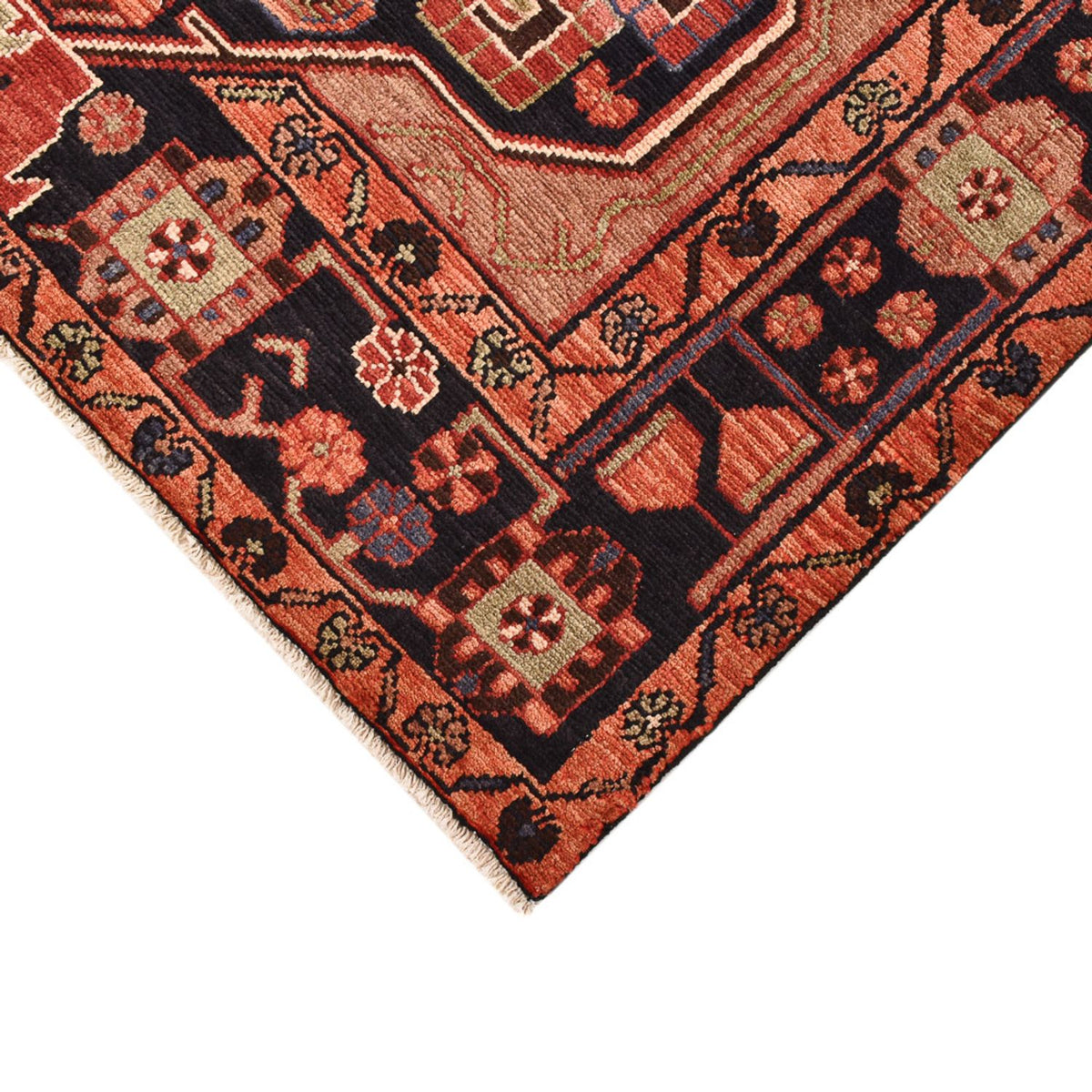 Perser Rug - Nomadic - 222 x 140 cm - light red