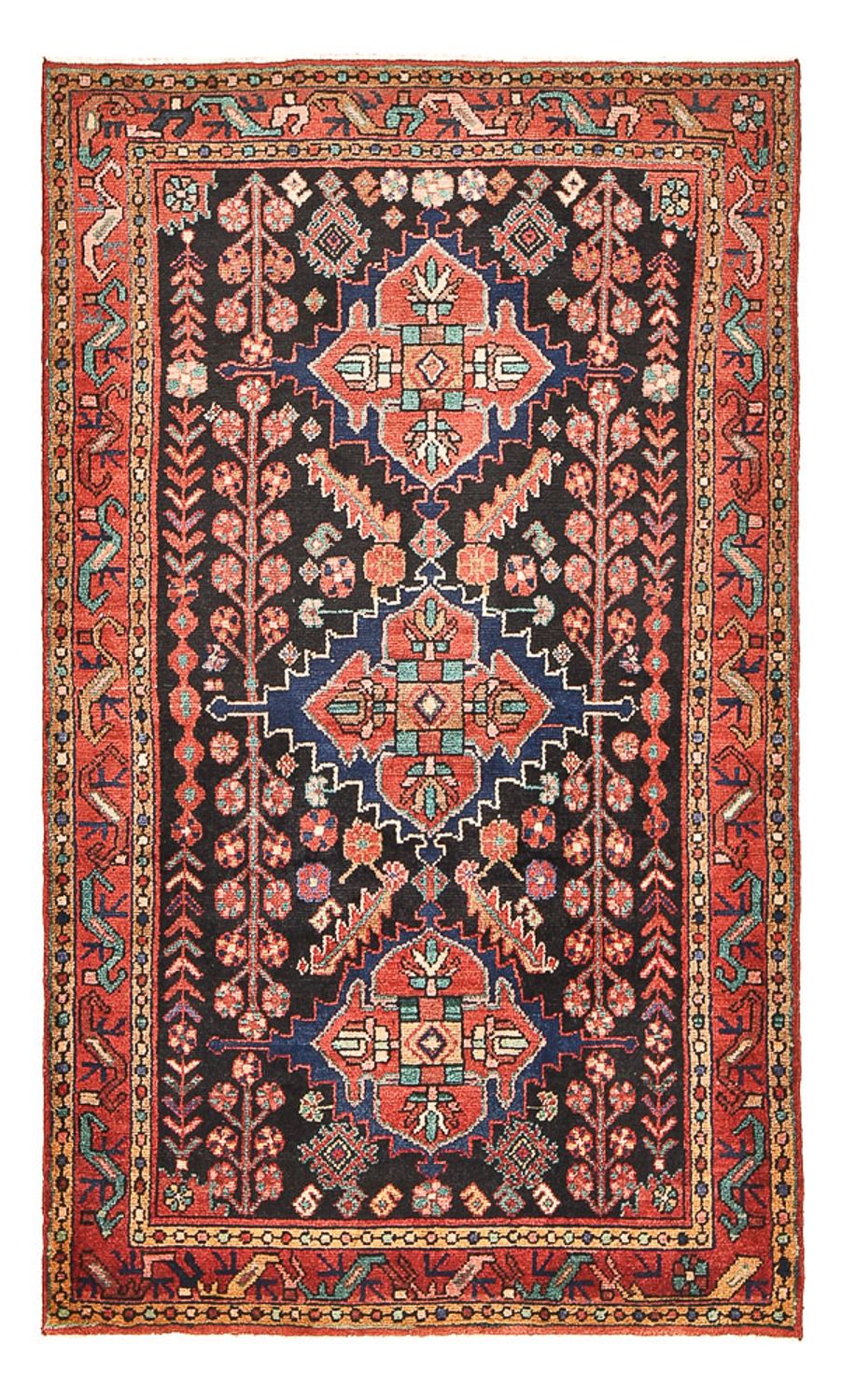 Runner Perser Rug - Nomadic - 174 x 104 cm - dark blue