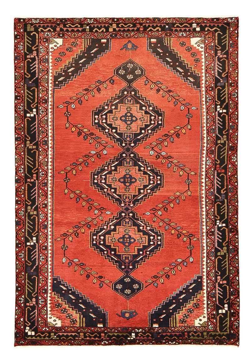 Perser Rug - Nomadic - 202 x 138 cm - red
