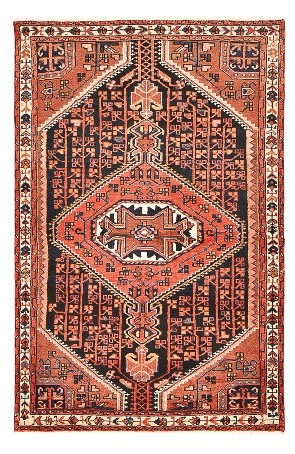 Perser Rug - Nomadic - 183 x 117 cm - light red