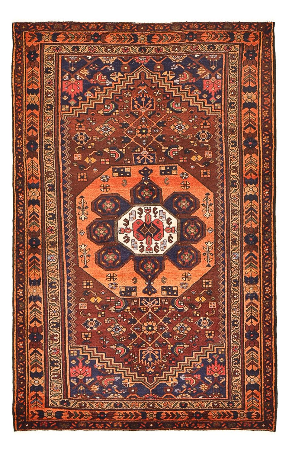 Perser Rug - Bidjar - 210 x 130 cm - dark red