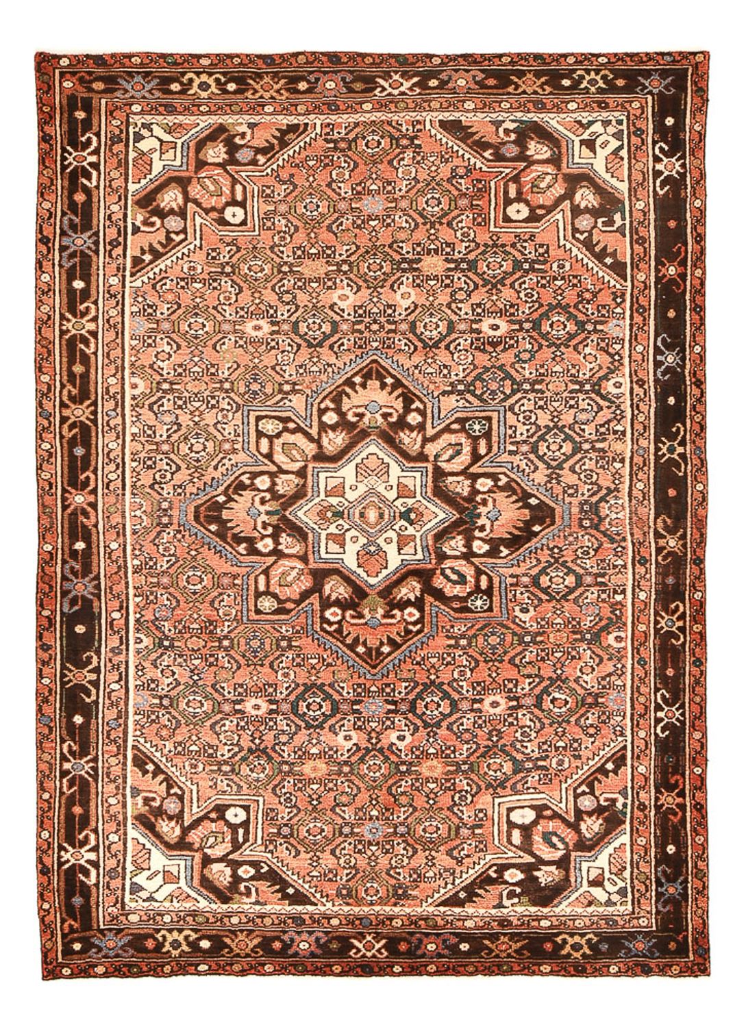 Perser Rug - Nomadic - 220 x 156 cm - light red
