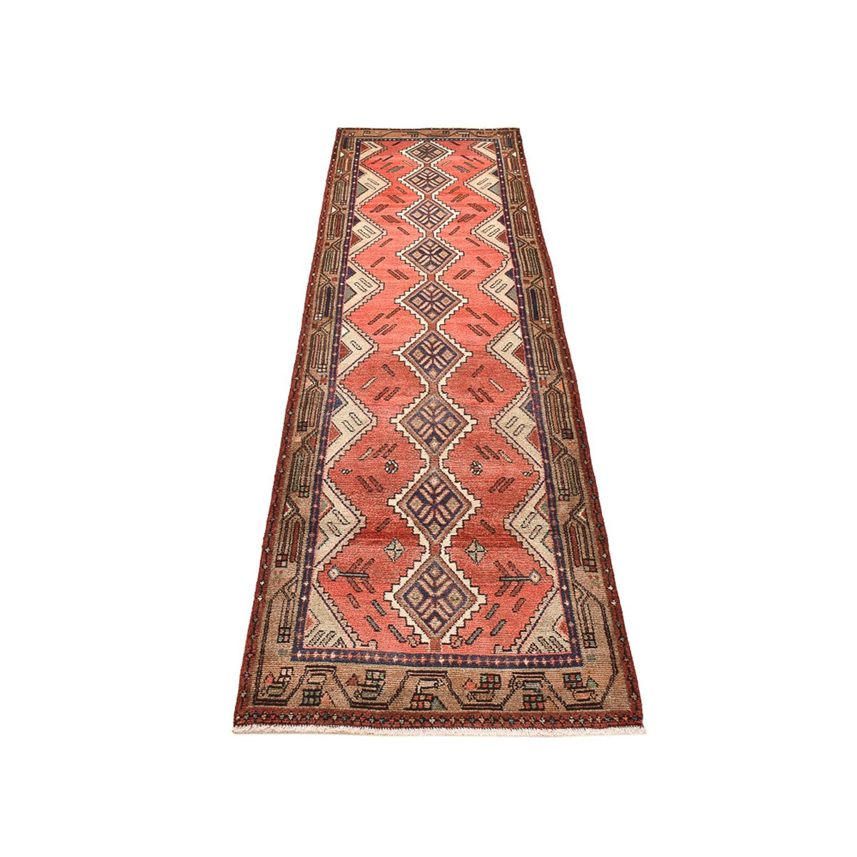 Runner Perser Rug - Nomadic - 286 x 80 cm - light red