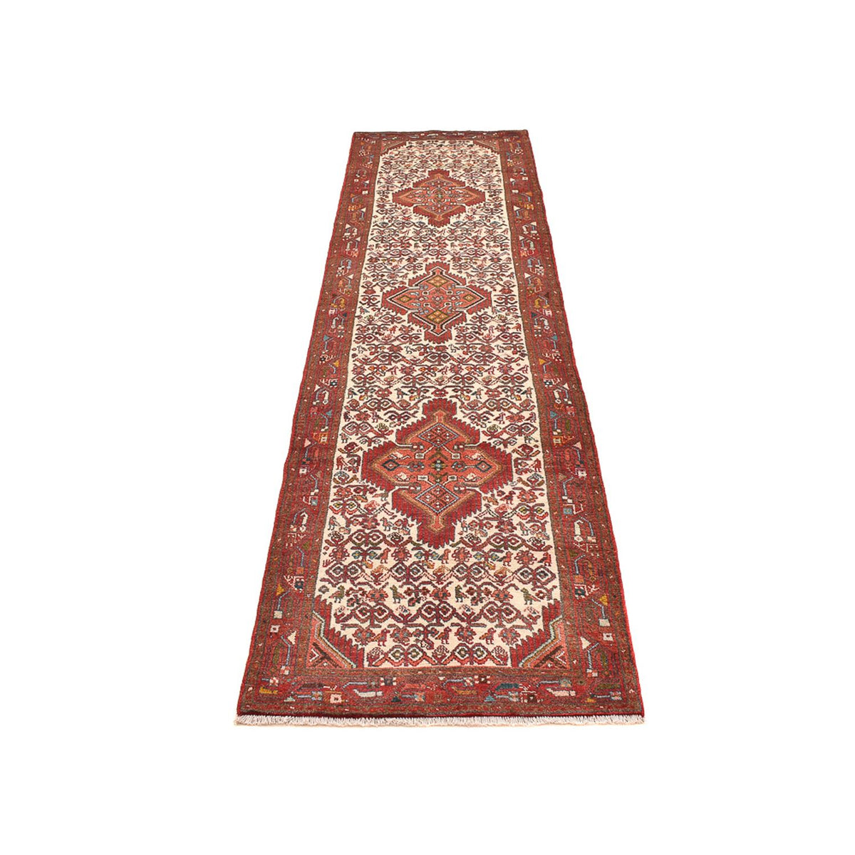 Runner Perser Rug - Nomadic - 303 x 77 cm - light red