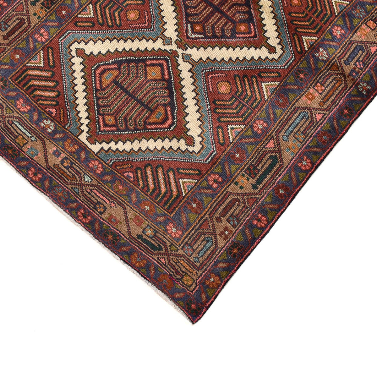Runner Perser Rug - Nomadic - 279 x 82 cm - rust