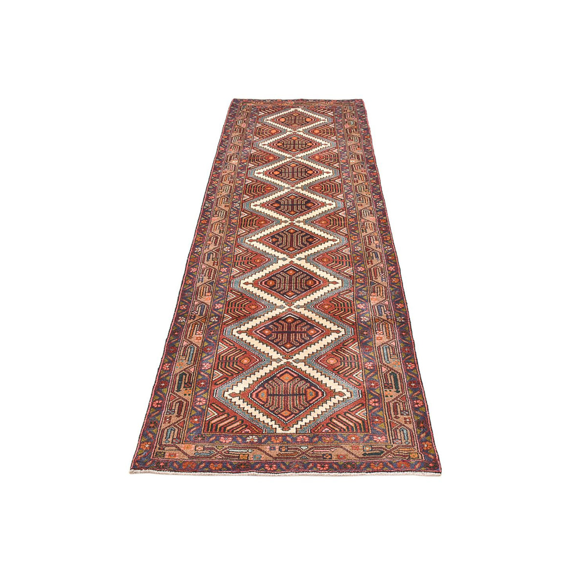 Runner Perser Rug - Nomadic - 279 x 82 cm - rust