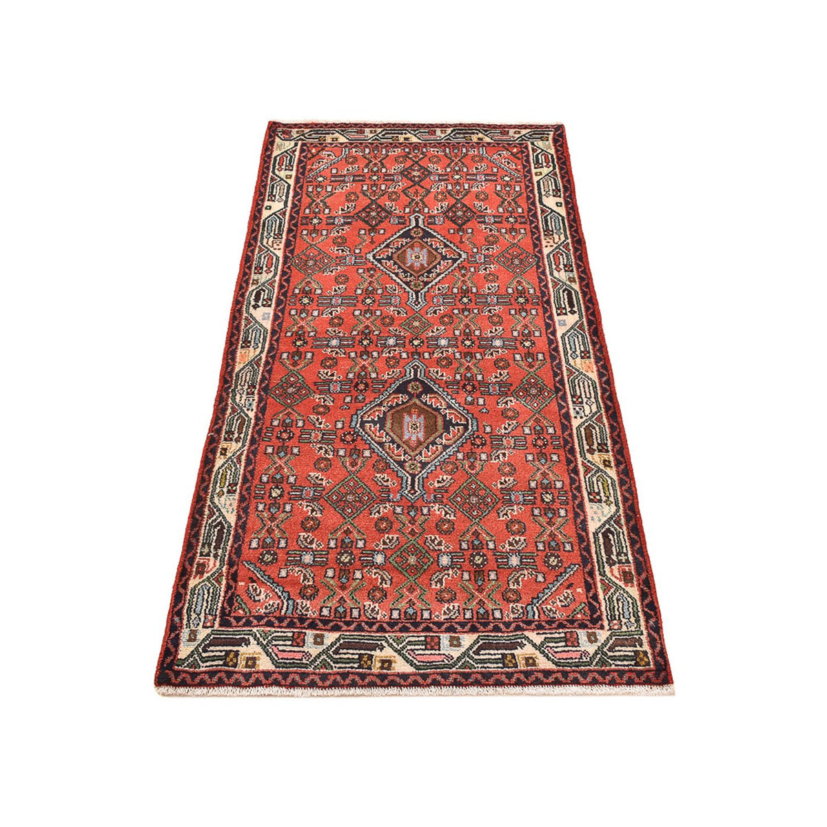 Perser Rug - Nomadic - 172 x 81 cm - light red