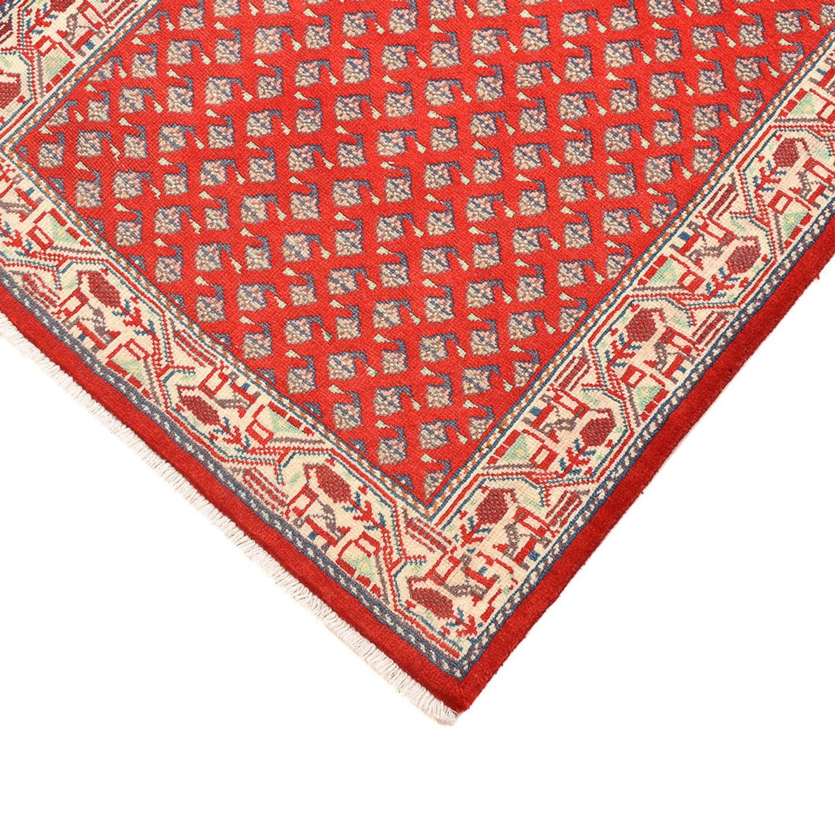 Runner Perser Rug - Mir - 200 x 76 cm - red