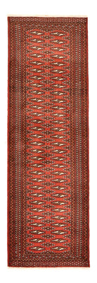 Runner Turkaman Rug - 197 x 60 cm - red