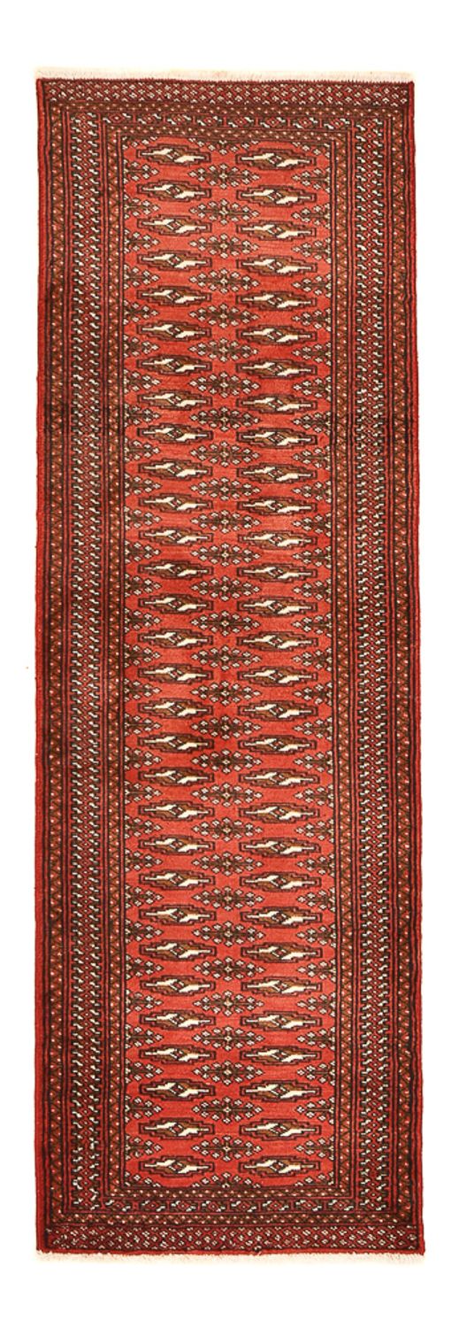 Runner Turkaman Rug - 197 x 60 cm - red