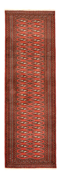 Runner Turkaman Rug - 197 x 60 cm - red