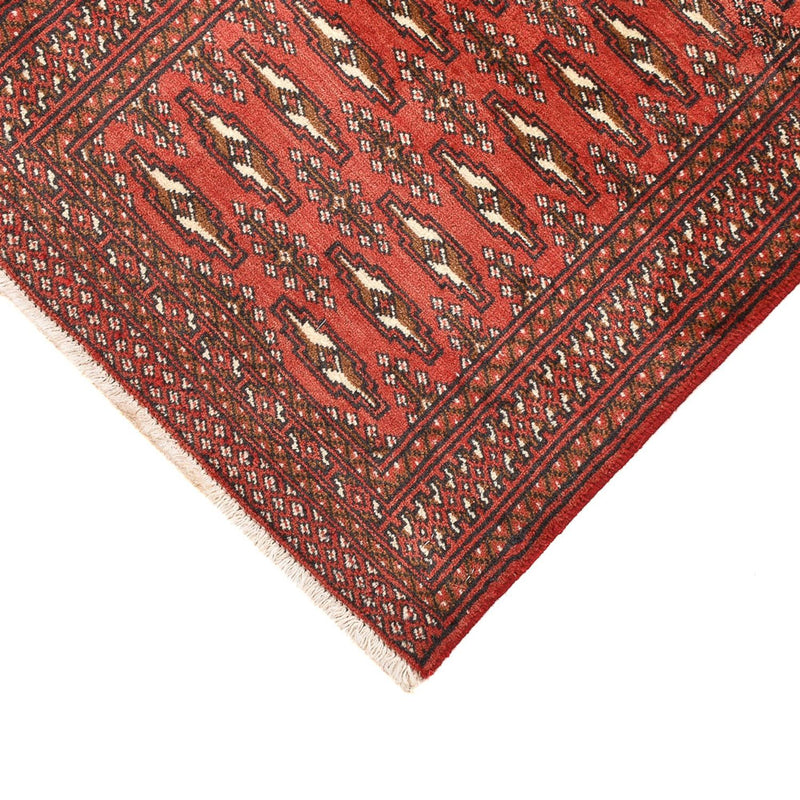 Runner Turkaman Rug - 197 x 60 cm - red