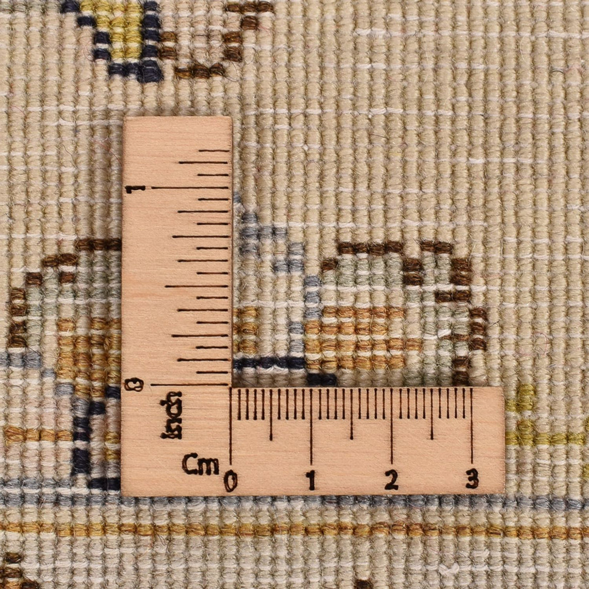 Runner Perser Rug - Keshan - 385 x 98 cm - beige