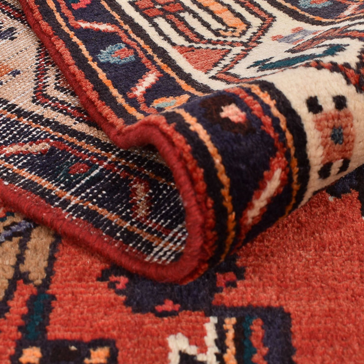 Runner Perser Rug - Nomadic - 388 x 108 cm - red