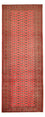 Runner Turkaman Rug - 276 x 102 cm - red