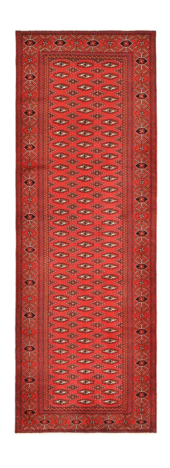 Runner Turkaman Rug - 273 x 98 cm - red
