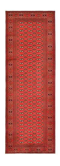 Runner Turkaman Rug - 273 x 98 cm - red