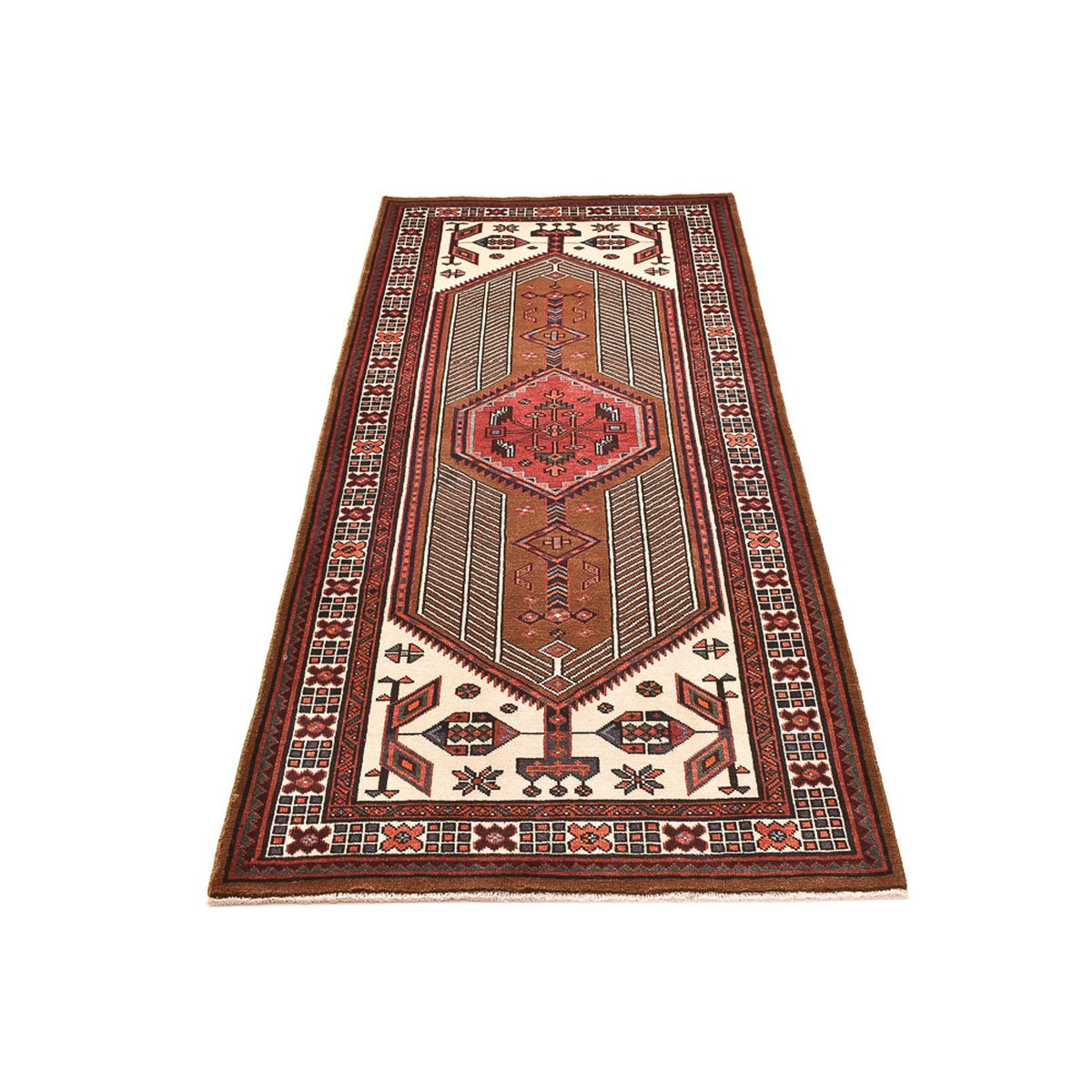 Runner Perser Rug - Nomadic - 222 x 100 cm - multicolored