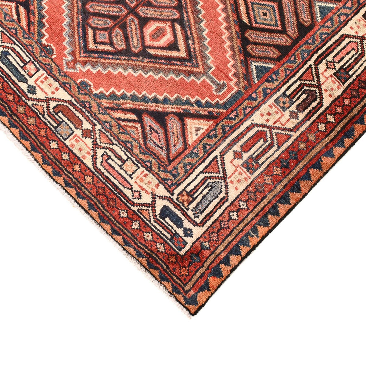 Perser Rug - Nomadic - 140 x 97 cm - light red