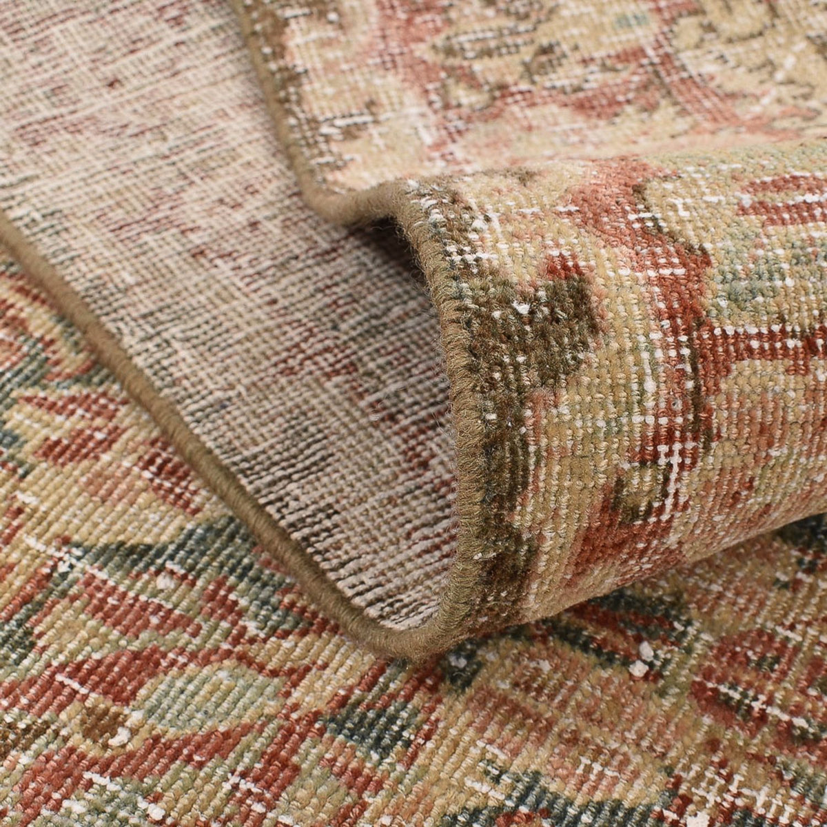 Vintage Rug - 191 x 120 cm - beige