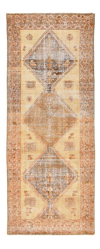 Runner Vintage Rug - 350 x 136 cm - dark beige