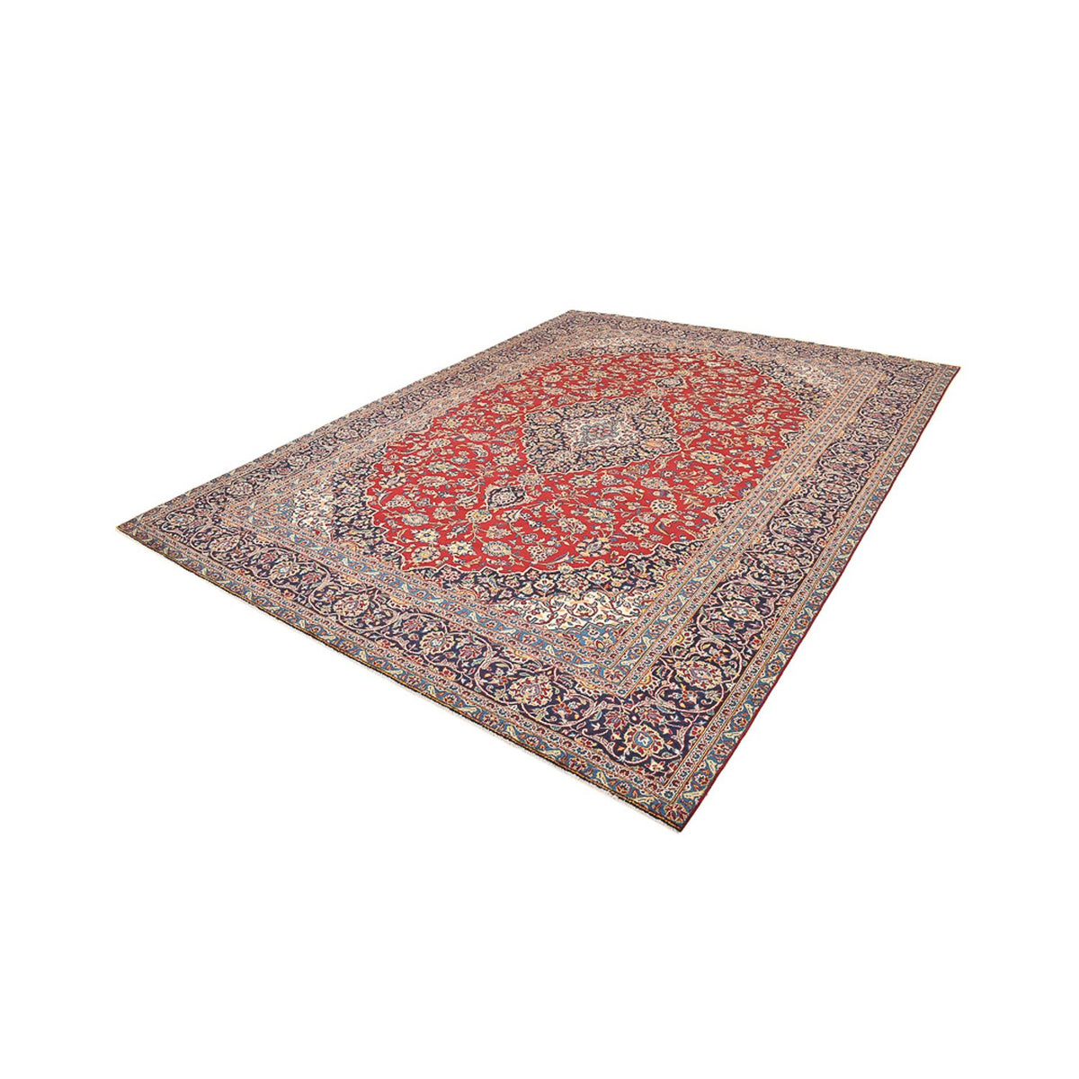 Perser Rug - Keshan - 392 x 290 cm - red