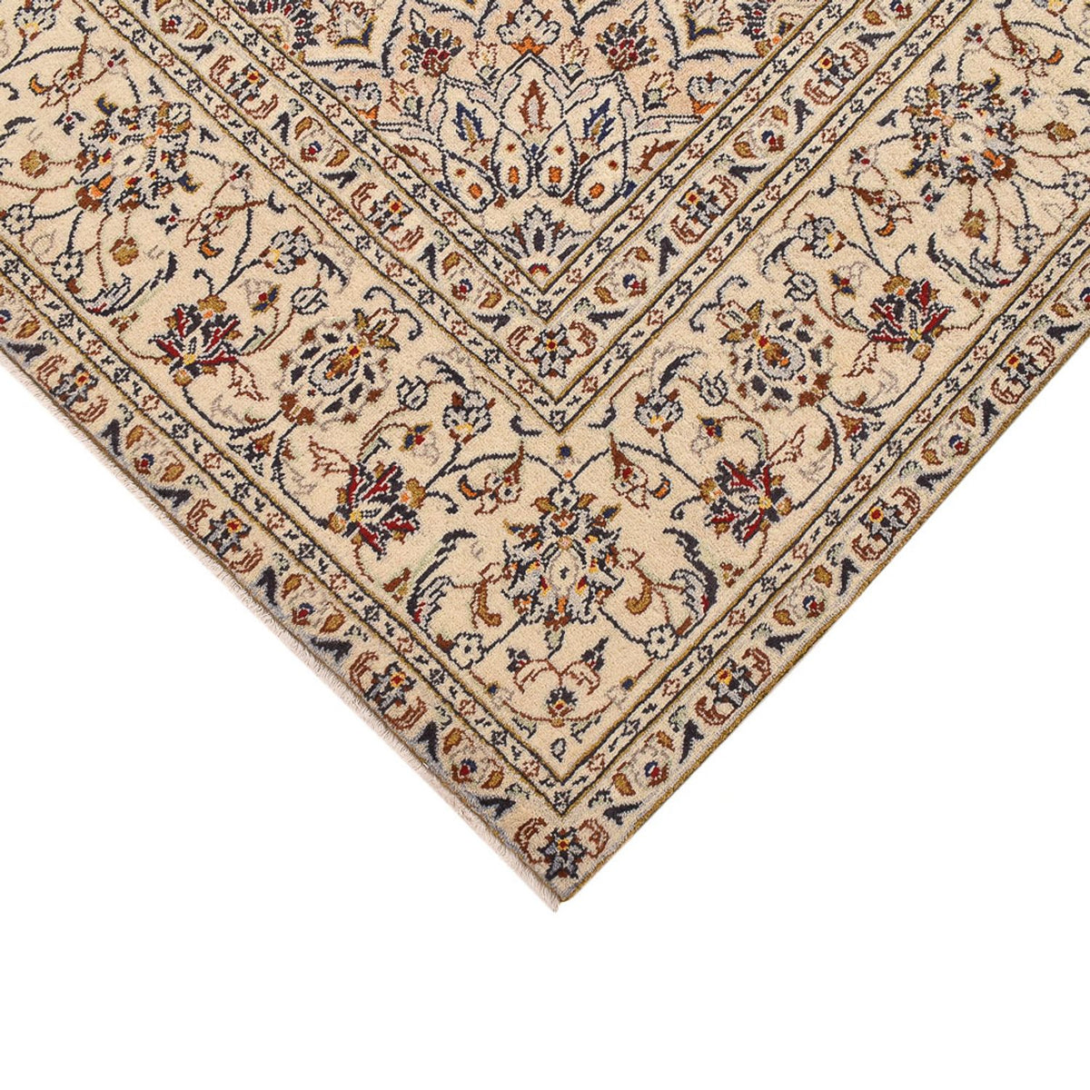 Perser Rug - Keshan - 296 x 198 cm - beige