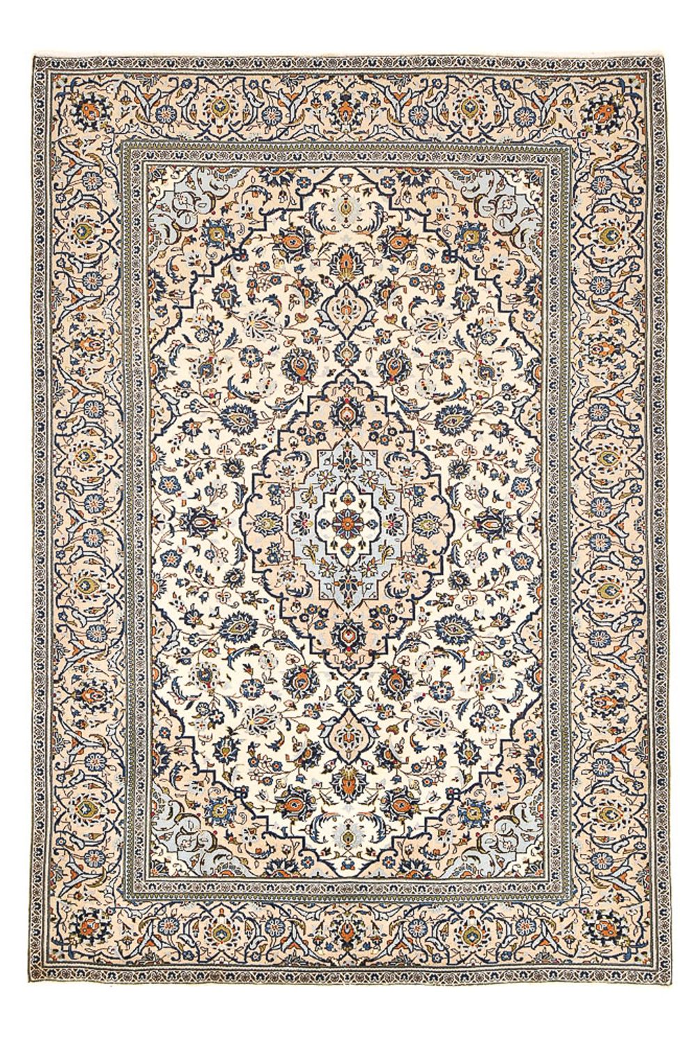 Perser Rug - Keshan - 300 x 195 cm - sand