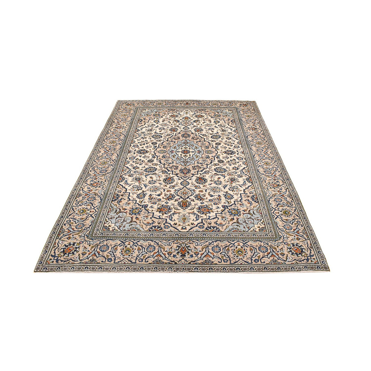 Perser Rug - Keshan - 300 x 195 cm - sand