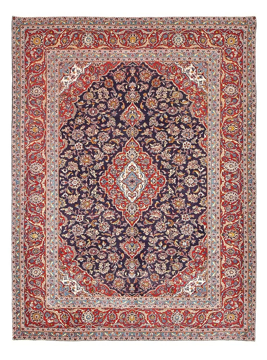 Perser Rug - Keshan - 340 x 255 cm - dark red