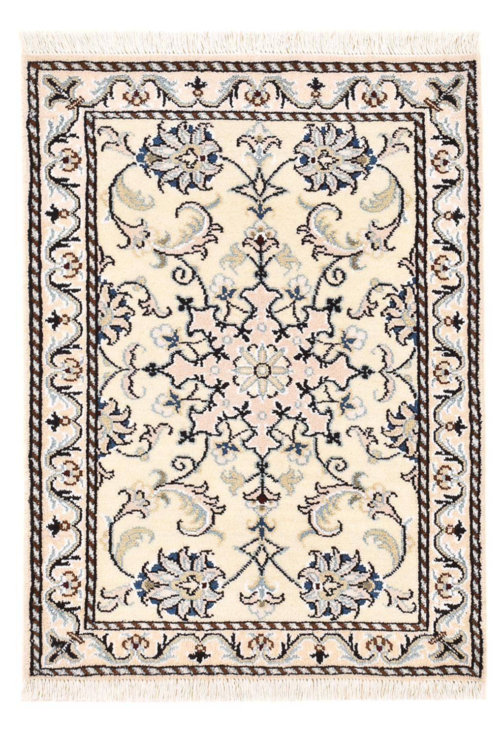 Perser Rug - Nain - 87 x 57 cm - beige