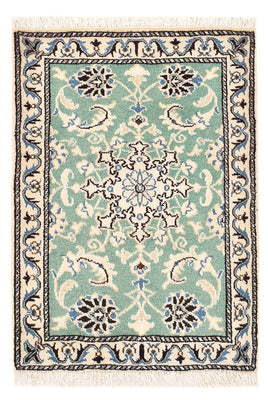 Perser Rug - Nain - 87 x 59 cm - light green