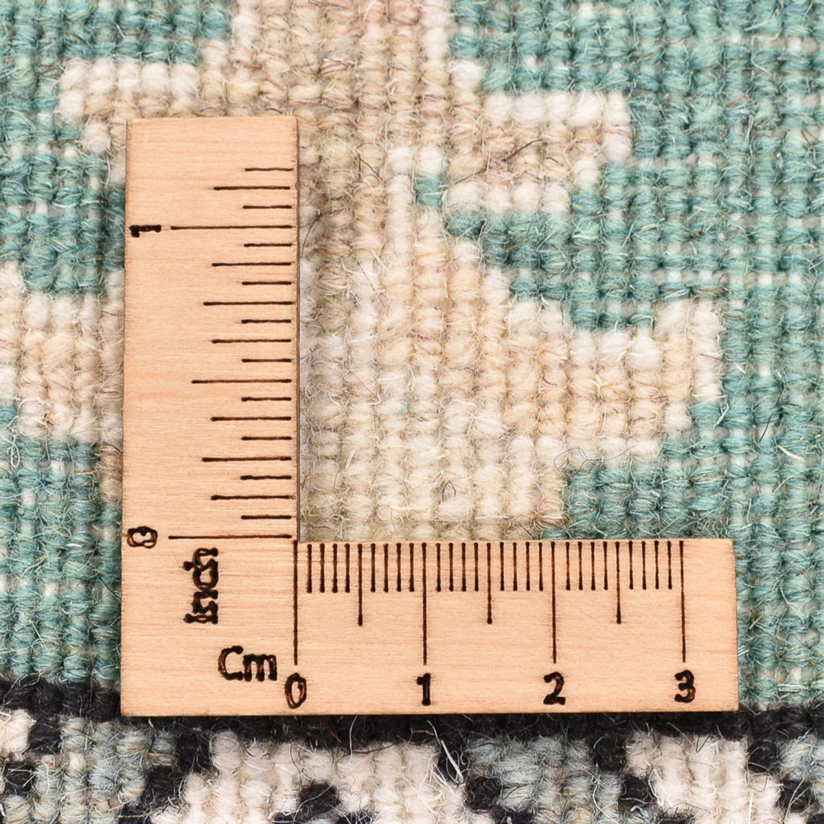 Perser Rug - Nain - 87 x 59 cm - light green