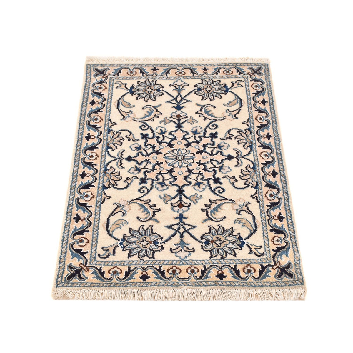 Perser Rug - Nain - 87 x 57 cm - beige