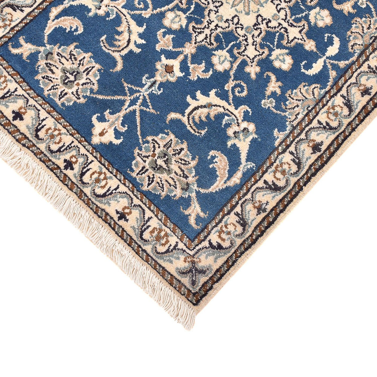 Perser Rug - Nain - 88 x 60 cm - blue